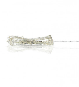 Decoratiune luminoasa argintie din metal Flash Markslojd