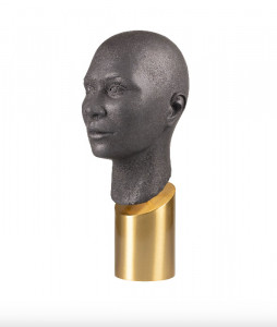 Decoratiune maro/aurie din ceramica 41 cm Conca Versmissen