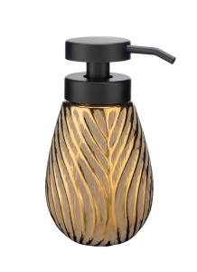 Dispenser sapun lichid auriu din ceramica 330 ml Idro Wenko