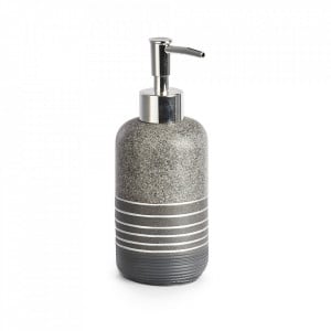 Dispenser sapun lichid gri din polirasina 280 ml Shine Zeller