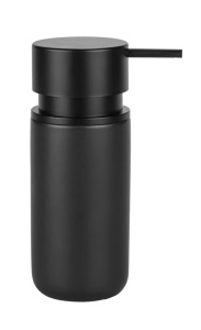 Dispenser sapun lichid negru din ceramica 250 ml Silo Wenko