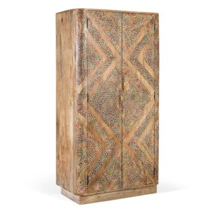 Dulap multicolor din lemn 170 cm Mosaic Giner y Colomer