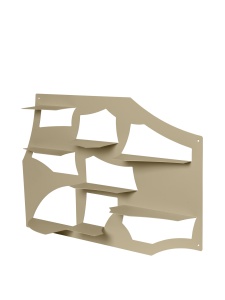 Etajera de perete crem din metal 50 cm Leta Ferm Living