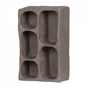 Etajera de perete gri din hartie 70 cm Clay Woood