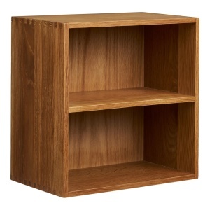 Etajera de perete maro din lemn 30 cm Townsville Wall House Nordic