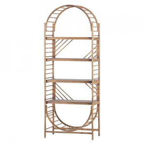 Etajera maro din bambus 170 cm Orient Basiclabel