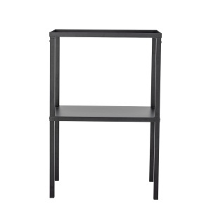 Etajera neagra din metal 90 cm Loups Bloomingville