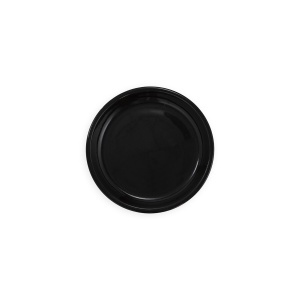 Farfurie adanca din ceramica neagra 24 cm Seikan Thai Natura