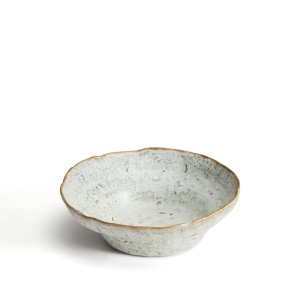 Farfurie adanca gri din ceramica 19 cm Alenia Kave Home
