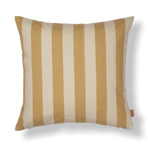 Fata de perna galbena din bumbac 50x50 cm Strand Ferm Living