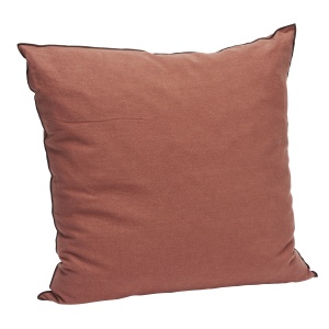 Fata de perna maro din fibre naturale 50x50 cm Alma Madam Stoltz