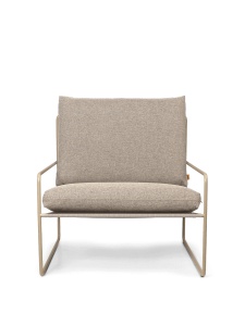 Fata de perna pentru fotoliu exterior bej nisipiu din textil Desert Ferm Living