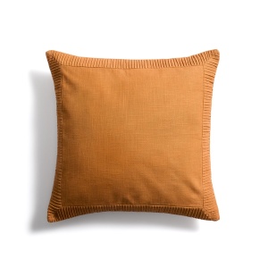 Fata de perna portocalie din bumbac 50x50 cm Luadia Kave Home