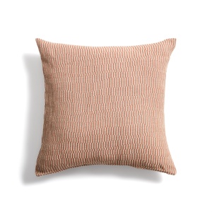 Fata de perna portocalie din fibre naturale 50x50 cm Nerel Kave Home