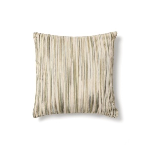 Fata de perna verde/bej din fibre 45x45 cm Zilora Kave Home