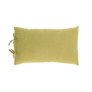 Fata de perna verde din fibre naturale 30x50 cm Tazu Kave Home