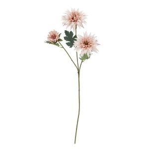 Floare artificiala roz din fibre sintetice 64 cm Chrysantemum Bloomingville