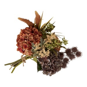 Flori artificiale din fibre sintetice multicolore 63 cm Autumn House Nordic