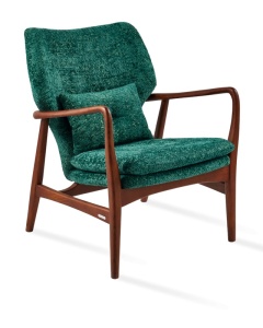 Fotoliu verde din textil Peggy Pols Potten
