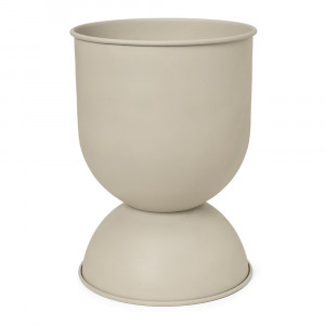 Ghiveci crem din metal 40x59 cm Less S Ferm Living