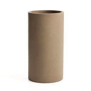 Ghiveci gri din ciment 42 cm Aiguablava Kave Home