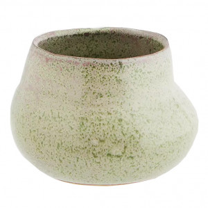 Ghiveci verde din ceramica 11 cm Denes Madam Stoltz