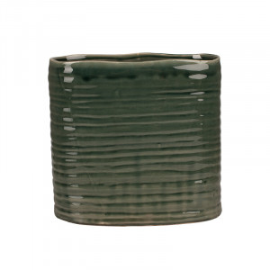 Ghiveci verde din ceramica 25 cm Vivek Lifestyle Home Collection