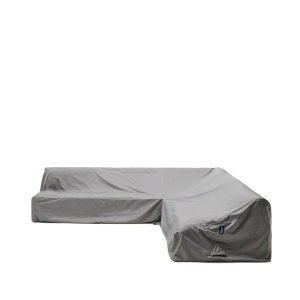 Husa pentru canapea gri din textil pentru 5 persoane Iria Kave Home