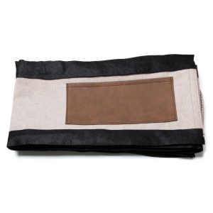 Husa pentru pat bej din textil 160x200 cm Dyla Kave Home
