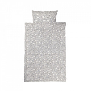 Husa pentru pilota alba din bumbac 70x100 cm Stream Ferm Living
