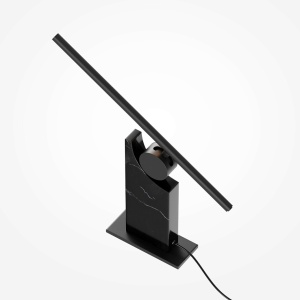Lampa birou neagra din metal 27 cm Monumento Maytoni