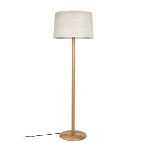 Lampadar bej din lemn 156 cm Elton Zuiver
