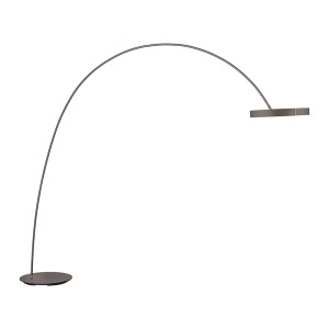 Lampadar maro bronz din metal cu 2 becuri 242 cm PURE Clips-Bow Zuma Line