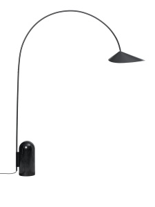 Lampadar negru din metal 205 cm Arum Ferm Living