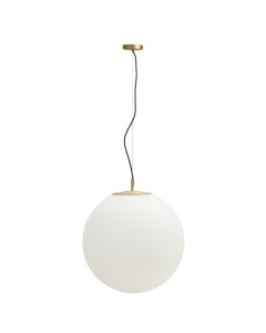 Lustra alba/aurie din metal Brisia 50 Kave Home