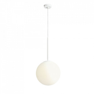 Lustra alba din sticla Bosso Medium Quiet Object