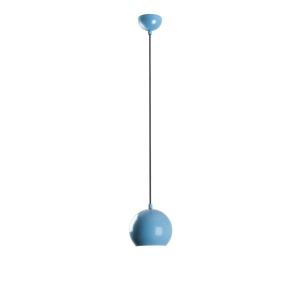 Lustra albastra din metal Top The Home Collection