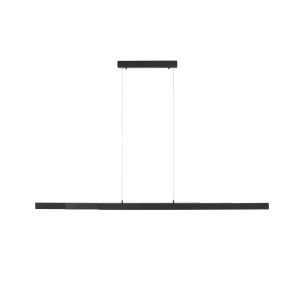 Lustra gri antracit din metal cu 3 LED-uri Luzi Zuma Line