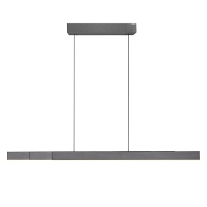 Lustra gri din metal cu 3 LED-uri PURE Moto-Rise Zuma Line