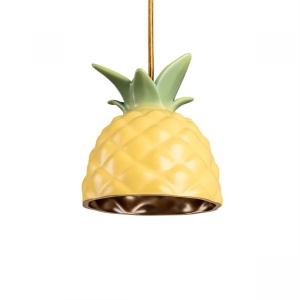 Lustra multicolora din fibre naturale Vitamin Pineapple Seletti