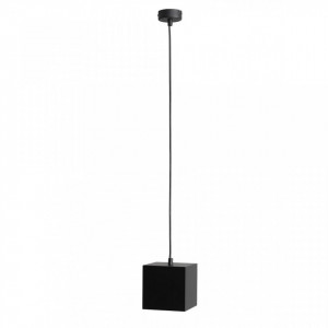 Lustra neagra din lemn Bit Quiet Object