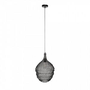 Lustra neagra din metal Lena M Quiet Object