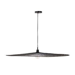 Lustra neagra din metal Makai Flat Kave Home