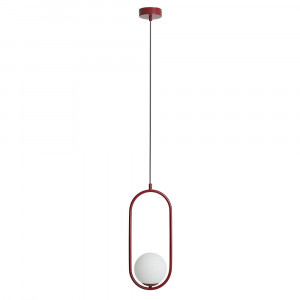 Lustra rosie/alba din metal Riva Quiet Object