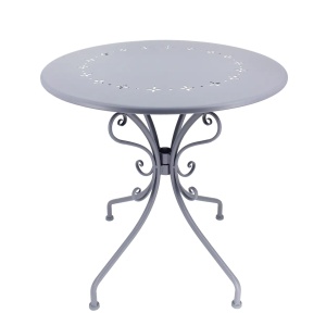 Masa bistro exterior mov/gri din metal 70 cm Belle Époque Esschert Design