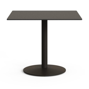 Masa bistro exterior verde din metal 90x90 cm Esilda Kave Home