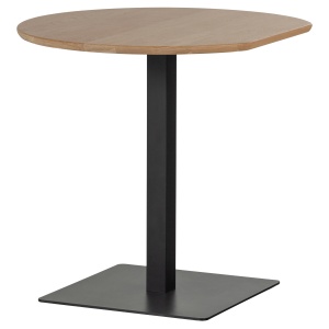 Masa bistro maro/neagra din lemn 73x79 cm Tablo Woood