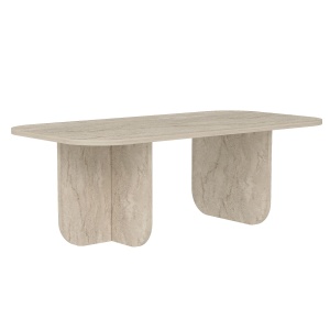 Masa de cafea crem 60x120 cm Becaj The Home Collection