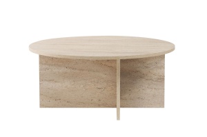 Masa de cafea crem 90 cm Soleil Nordure
