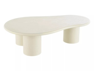 Masa de cafea ecru 80x130 cm Selena The Home Collection